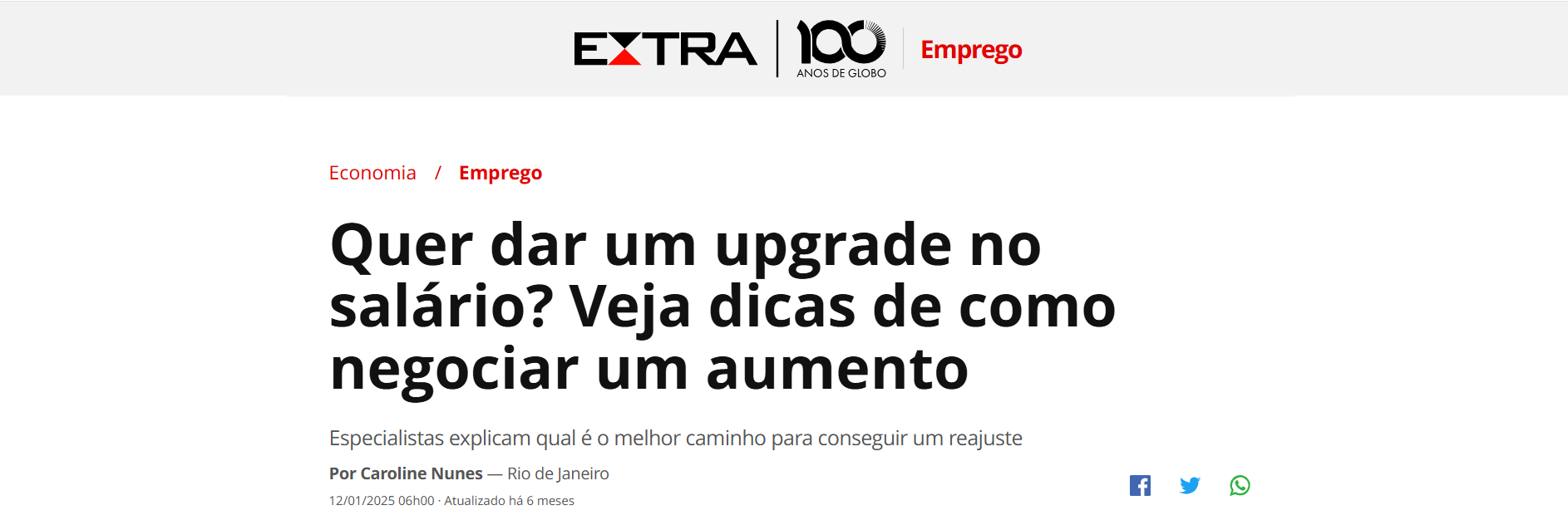Quer dar um upgrade no salário? Veja dicas de como negociar um aumento