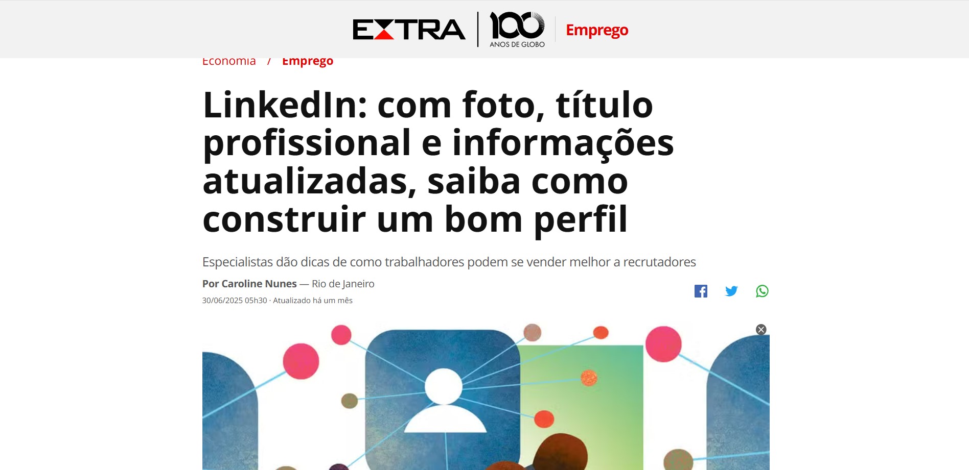LinkedIn: com foto, título profissional e informações atualizadas, saiba como construir um bom perfil